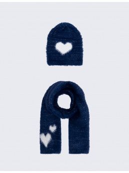 Комплект (шапка + шарф) (арт. 09736)